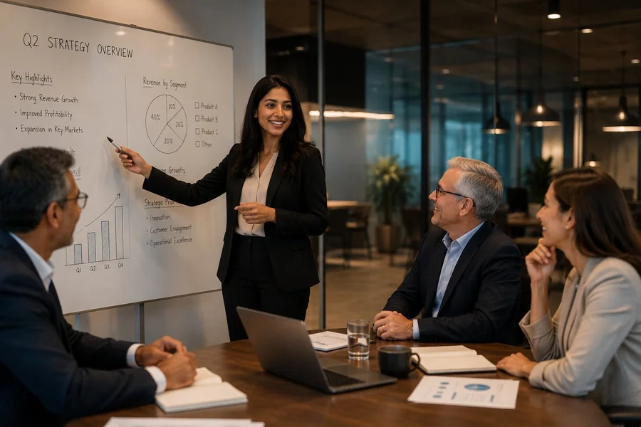 A GBS professional moving from individual work to leading a team